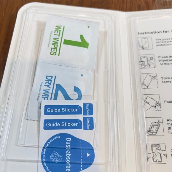 Ailun Tempered Glass Screen Protector 9H Contains One Screen + Install Supplies - Picture 5 of 7